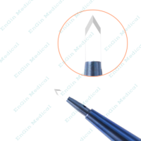 Sapphire Hair Transplant Blade Knife for FUE Procedures - Precision Surgical Tool