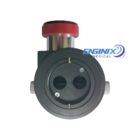 EM-BP19HS-SP Single-Port Beam Splitter for Haag-Streit BP900 Slit Lamps - Vertical Mount Design, High-Precision Optical Performance